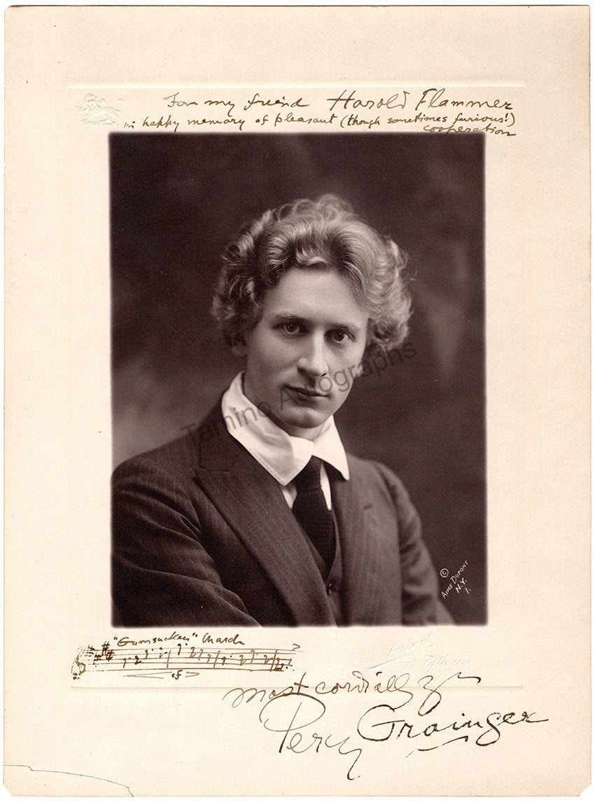 Percy Grainger Biography Pianist and Champion of Folk Music