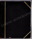 French Artists - Signed Opera Comique Autograph Book