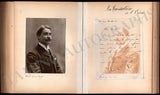 French Artists - Signed Opera Comique Autograph Book