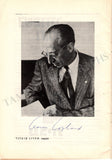 Copland, Aaron - Signed Program Jerusalem 1968