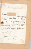 Kemble, Adelaide - Autograph Letter Signed 1875