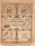 Patti, Adelina - Boston Opera Program 1882