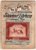 Patti, Adelina - Farewell Souvenir Program 1903-1904