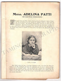 Patti, Adelina - Farewell Souvenir Program 1903-1904