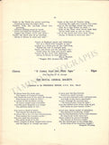 Patti, Adelina - Last Concert Program London 1914