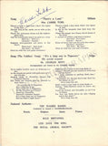 Patti, Adelina - Last Concert Program London 1914
