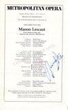 Opera Singers Signed Cast Pages – Lot of 86