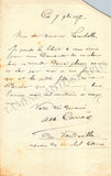 Carre, Albert - Autograph Letter Signed