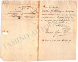 Grisar, Albert - Set of 6 Autograph Letters Signed