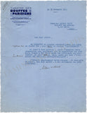 Willemetz, Albert - Set of 3 Typed Letters Signed 1932