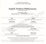 Leeds International Concert Season - Lot of 25 Signed Programs 1983-1987