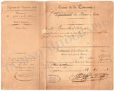 Boucher, Alexander - Autograph Note Signed 1829