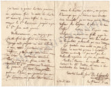 De Garaude, Alexis - Autograph Letter Signed 1821