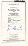 Pianists Signed Program Pages – Lot of 14