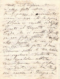 Piatti, Alfredo - Autograph Letter Signed 1854