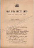 Nielsen, Alice - Set of 2 Contracts 1904