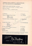 De Larrocha, Alicia - Concert Program Buenos Aires 1966