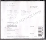 Schiff, Andras - Set of 2 Signed CD Albums Beethoven Piano Sonatas