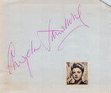 Actors & Actresses - Collection of 81 Signed Album Pages
