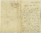 Moro, Angelica - Set of 2 Autograph Letters Signed 1862 & 1864
