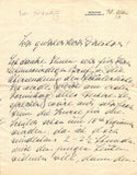 Bahr-Mildenburg, Anna - Autograph Letter Signed