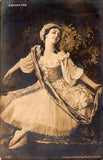 Pavlova, Anna - Set x 4 Unsigned Photo Postcards