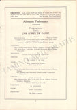 Pavlova, Anna - Performance Program Met Opera 1913