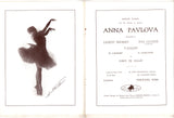 Pavlova, Anna - Performance Program London 1920s