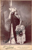 Von Mildenburg, Anna - Signed Cabinet Photograph in Die Walkure