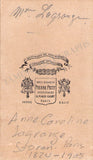 Lagrange, Anne Caroline de - Vintage CDV Photograph