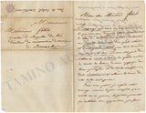 Ponchard, Antoine - Set of 3 Autograph Letters Signed