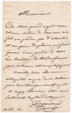 Ponchard, Antoine - Set of 3 Autograph Letters Signed