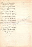 Bazzini, Antonio - Autograph Letter Signed 1895