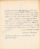 Maraini, Antonio - Set of 3 Autograph Letters Signed 1921-1922