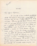 Maraini, Antonio - Set of 3 Autograph Letters Signed 1921-1922
