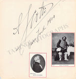 Opera Singers - Lot of 27 Signed Album Pages