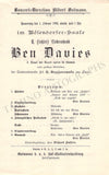 Serato, Arrigo - Concert Program Vienna 1900