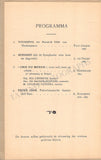 Honegger, Arthur - Lenssens, Ria - Signed Program Antwerp 1932