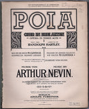 Nevin, Arthur - Autograph Letter Signed 1905 on Original Score