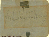 Rubinstein, Artur - Signed Album Page