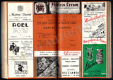 Toscanini, Arturo - Set of 6 Unsigned Programs Buenos Aires 1940