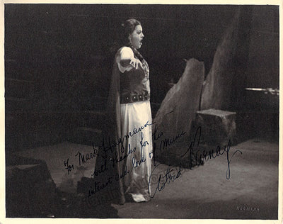 Varnay, Astrid - Signed Photograph in Die Walkure