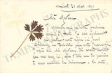 Holmes, Augusta - Autograph Letter Signed 1891