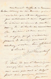 Vaucorbeil, Auguste - Set of 3 Autograph Letter Signed