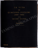Puccini, Giacomo - Autograph and Clips Album