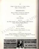 Balachine, Georges - Vintage Program Les Ballets Paris 1933