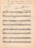 Balkan Composers - Set of 3 Signed Printed Scores