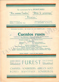 Ballet Russes - Set x 3 Programs 1924-1925 Gran Teatro del Liceu