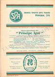 Ballet Russes - Set x 3 Programs 1924-1925 Gran Teatro del Liceu