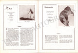 Ballet Russes Diaghilev - Program London 1919